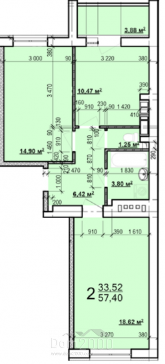 Продам 2-кімнатну квартиру в новобудові - ул. Мира, Індустріальний (9810-748) | Dom2000.com
